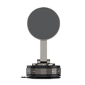 Vacuum-suction magnetic phone mount