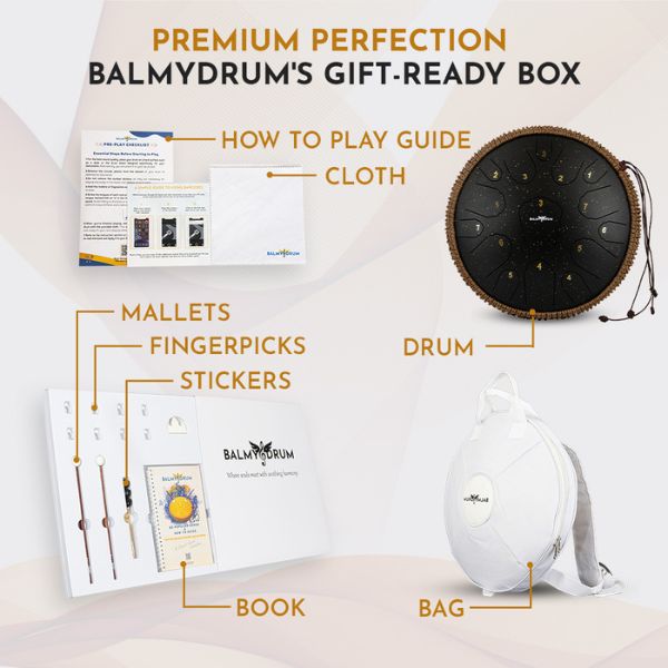 Balmy Steel Tongue Drum