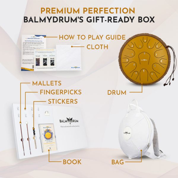 Balmy Steel Tongue Drum