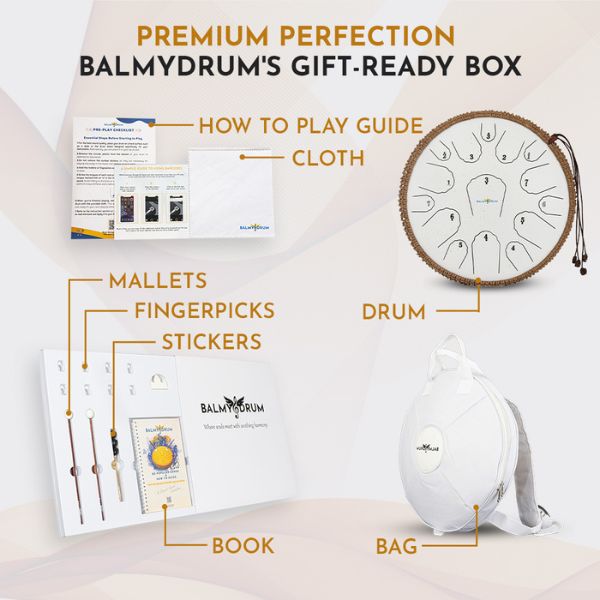 Balmy Steel Tongue Drum