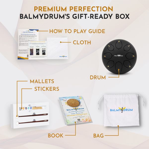 Balmy Steel Tongue Drum