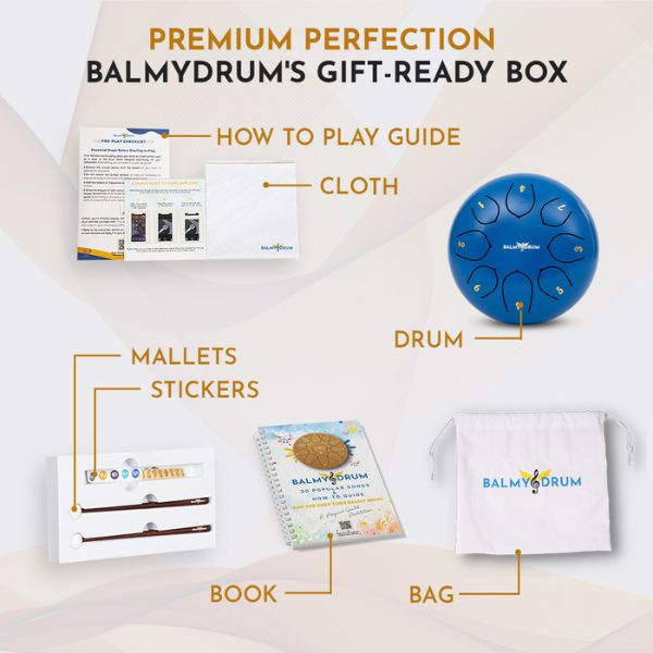 Balmy Steel Tongue Drum