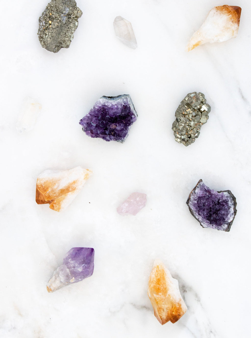 Amethyst point close up