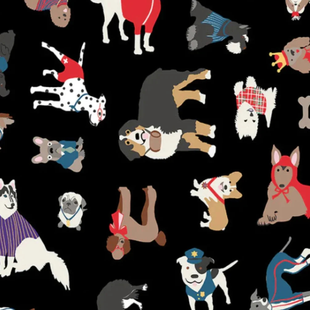Lavender eye pillow, dogs print