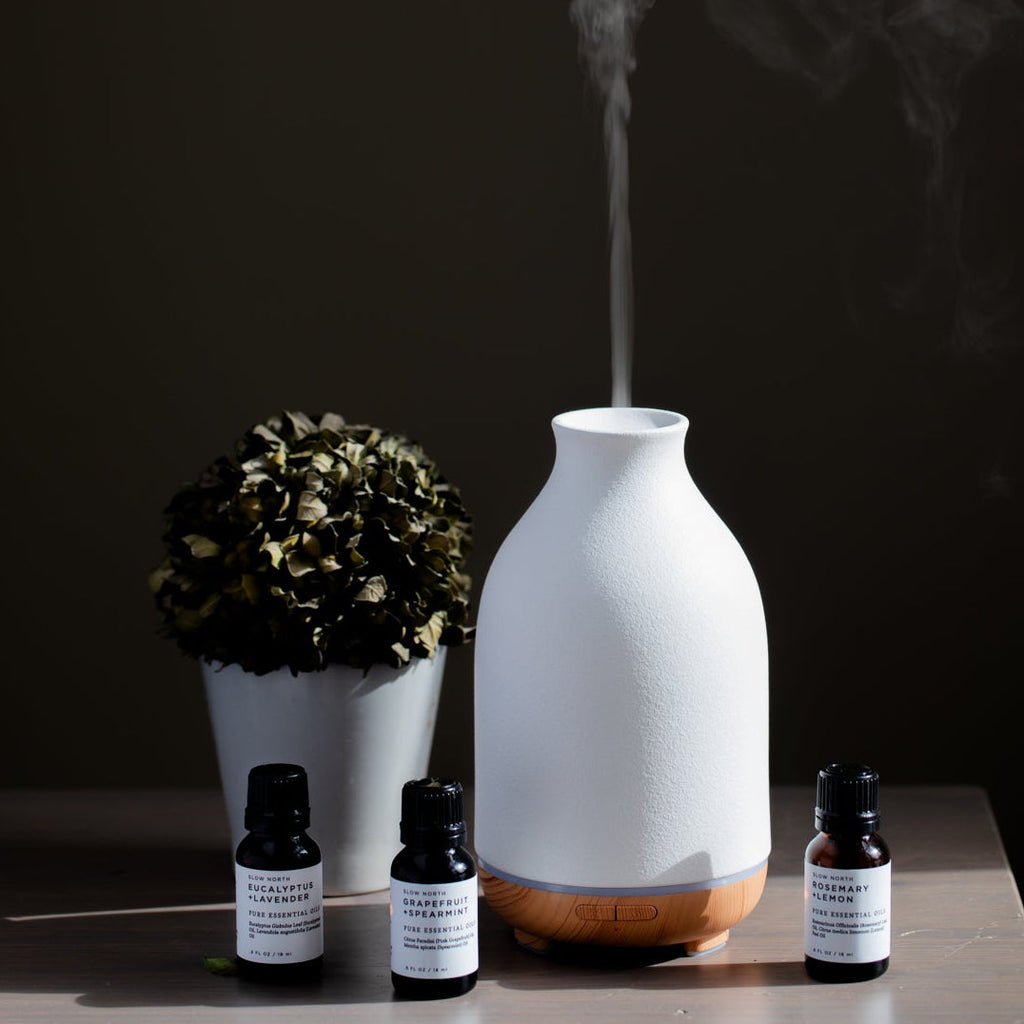 Slow North diffuser blends, several scents