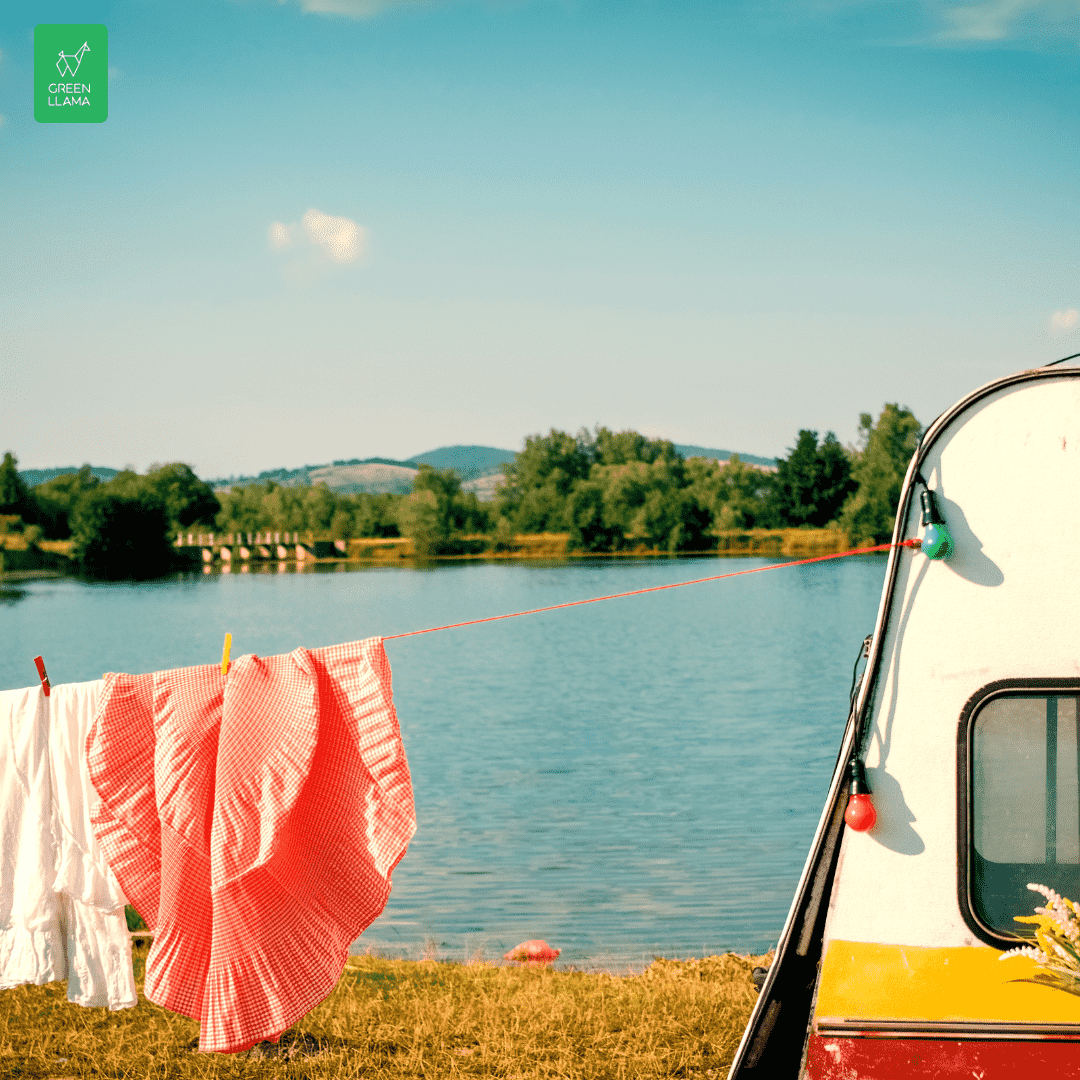 Travel Laundry and Soap Bundle by Green Llama, detail