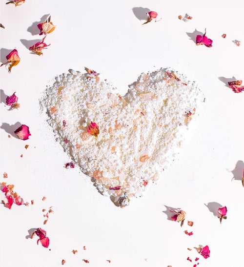 Spice Beauty Magnesium Salt Soak, goat milk and rose, jar