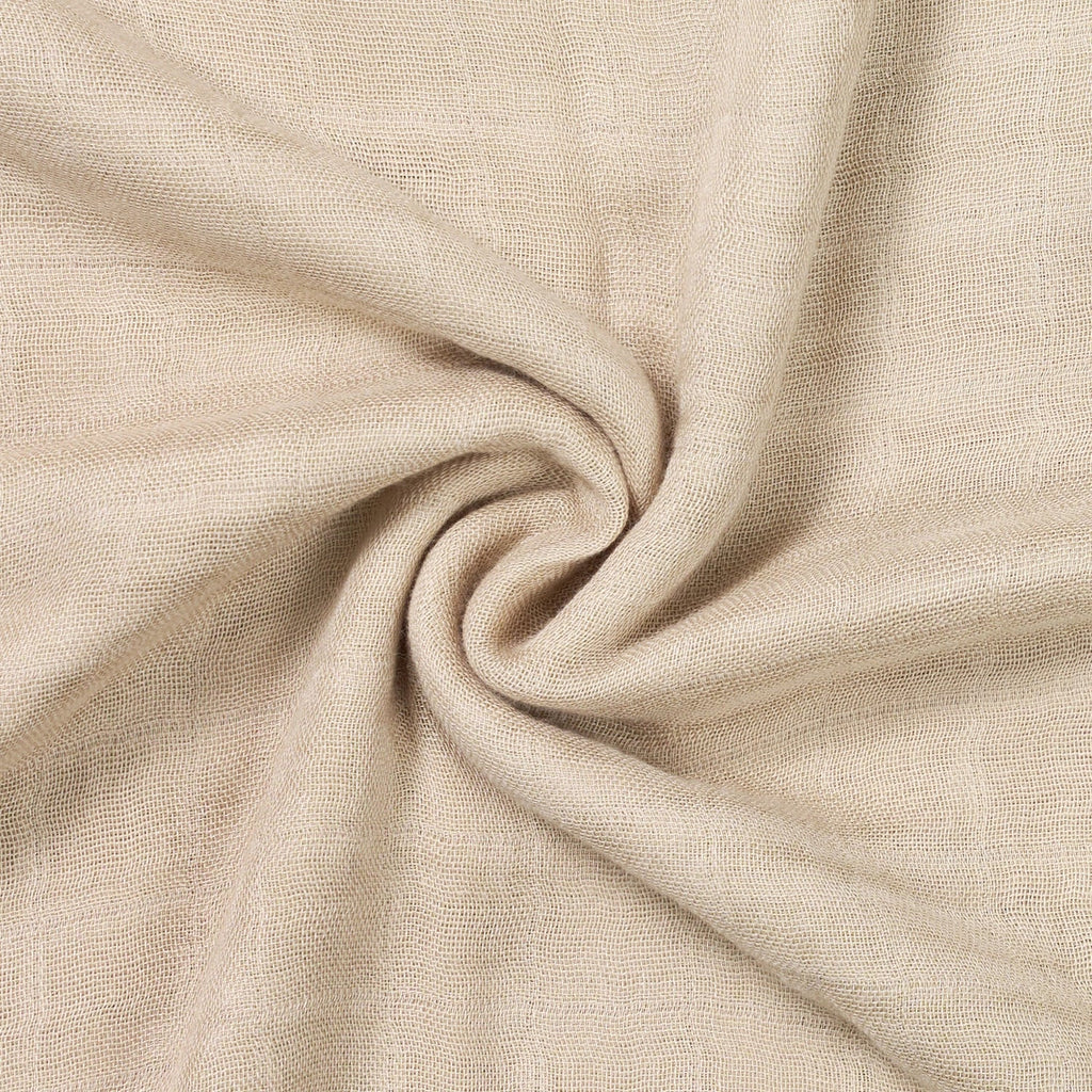 Baby Muslin Swaddle Blanket in Oatmeal