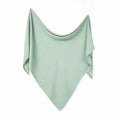Baby Muslin Swaddle Blanket in Sage Green