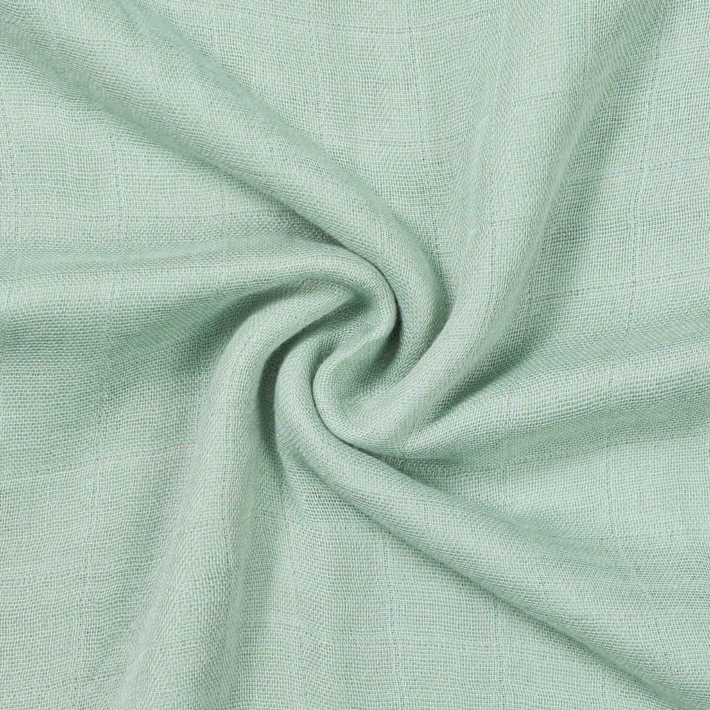 Baby Muslin Swaddle Blanket in Sage Green