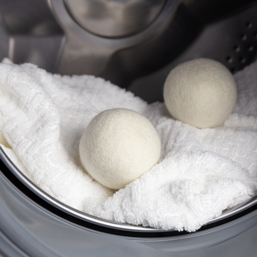 Alpaca Wool Dryer Balls, 3-pack