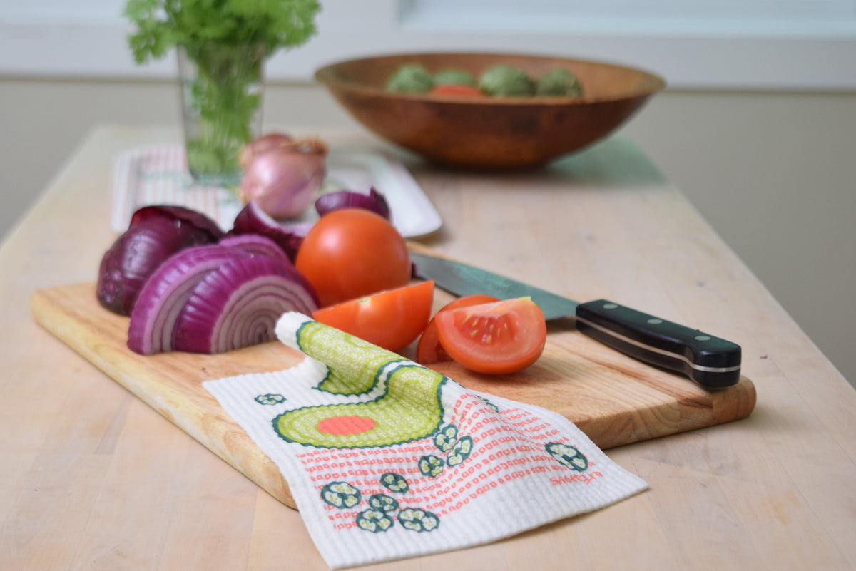 Swedish Dishcloth, Avocado