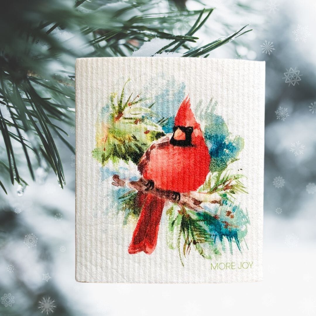 Swedish Dishcloth, Cardinal