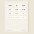 Refill Jar & Bottle Labels, 54 printable labels (PDF)