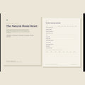 The Natural Home Reset Planner (printable PDF)