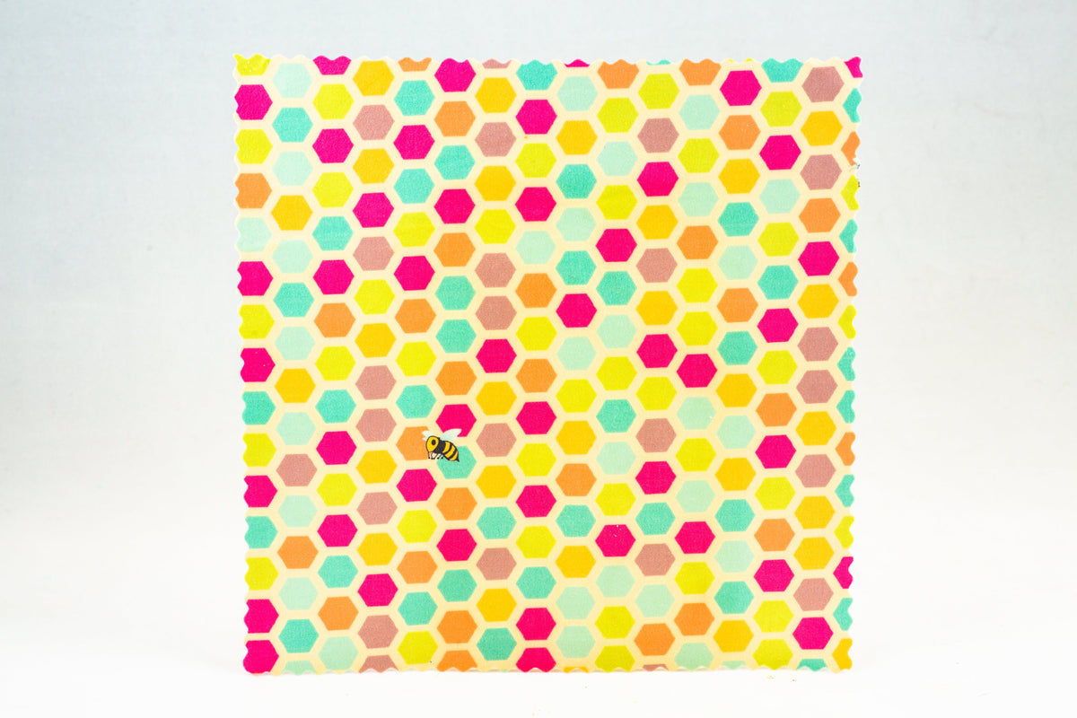 Beeswax Food Wraps, Honeycomb by Bee Good Wraps, in use