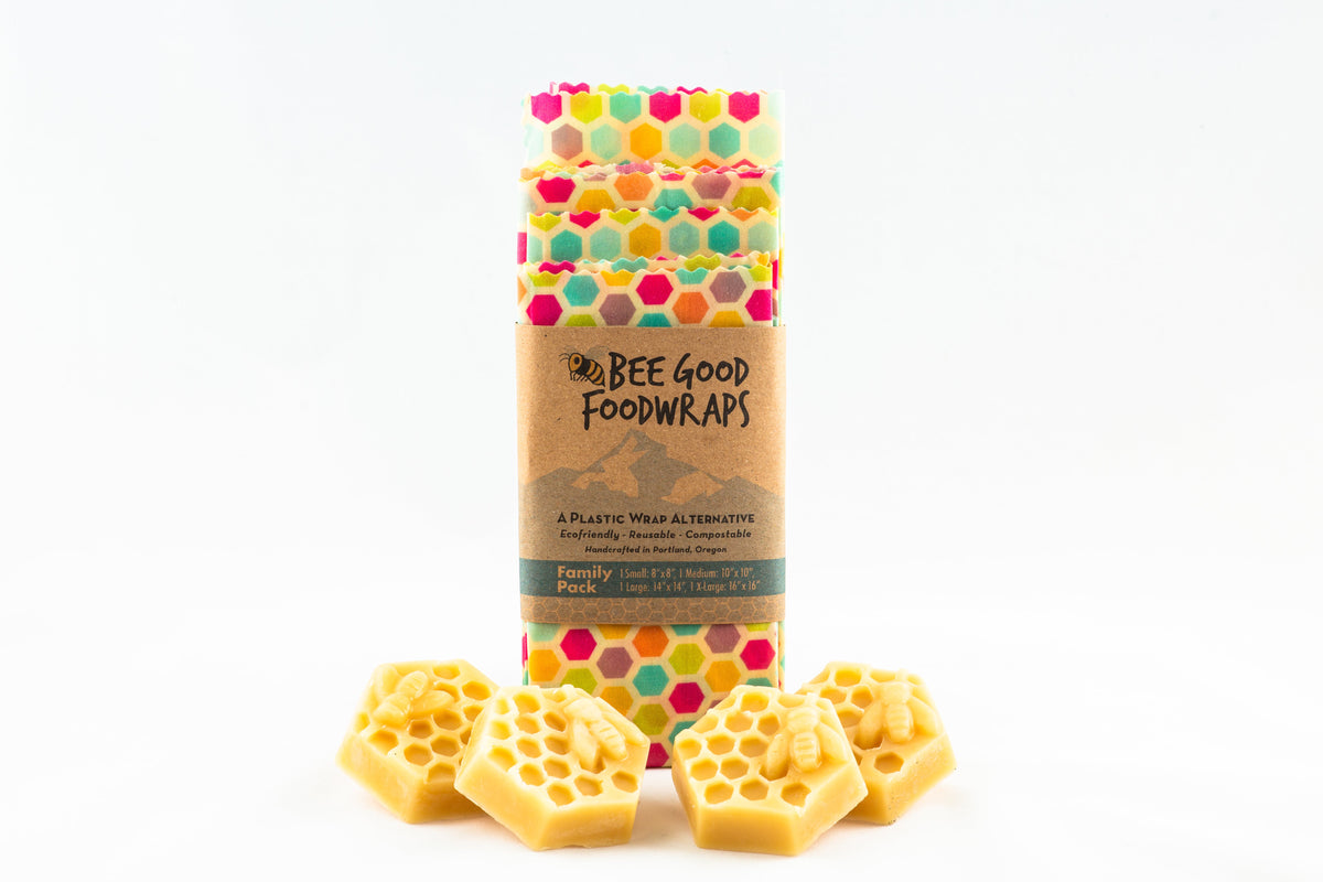 Beeswax Food Wraps, Honeycomb by Bee Good Wraps, detail