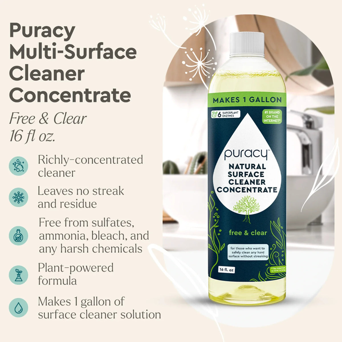 Everyday Multi-Surface Cleaner, 16 fl oz