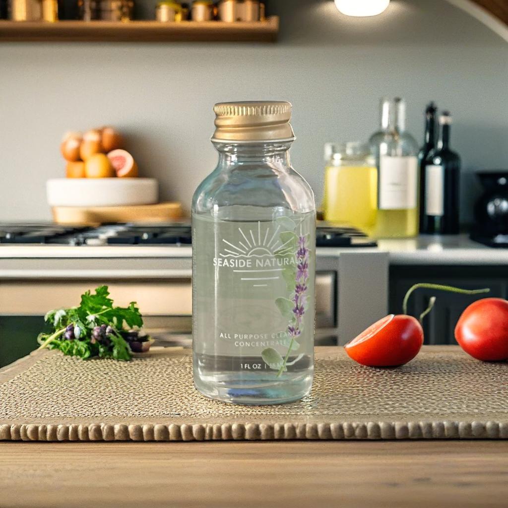 On Purpose All-Purpose Concentrate Refill by Seaside Naturals, in use