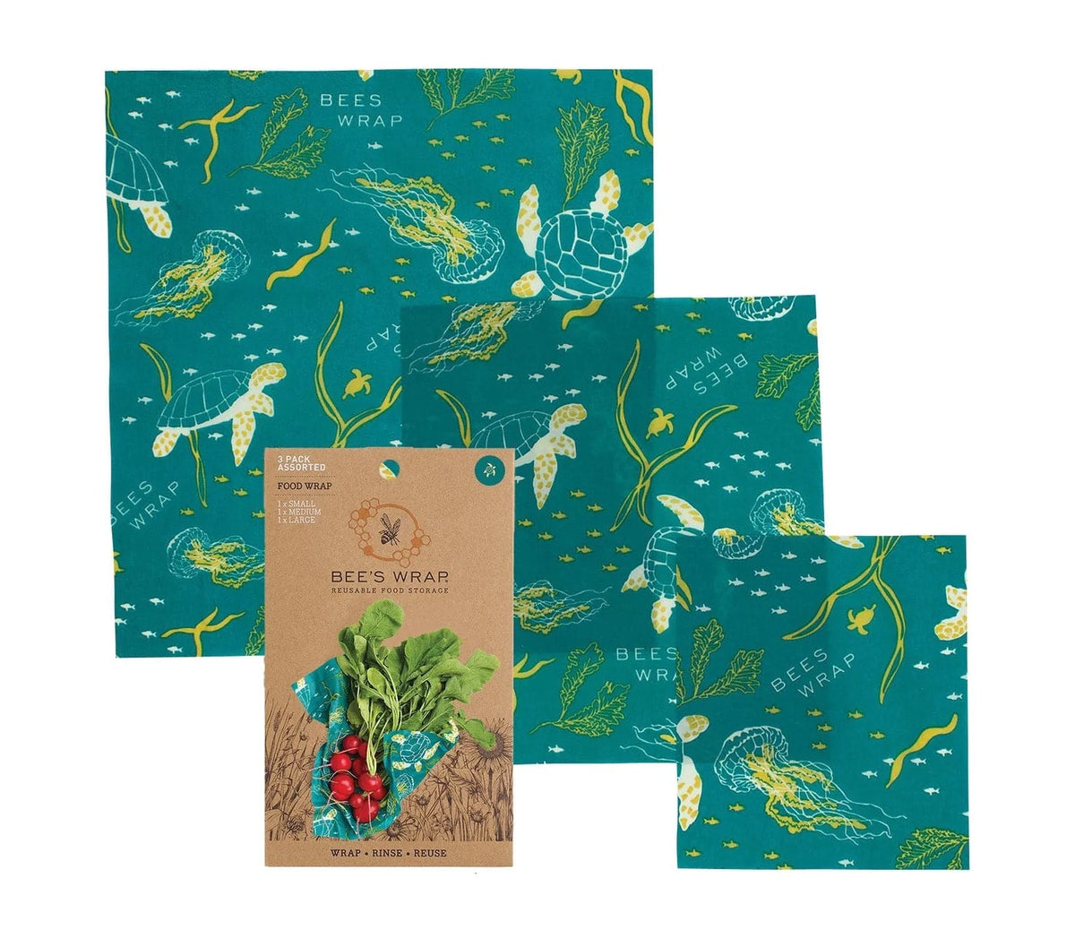 Beeswax Food Storage Packs