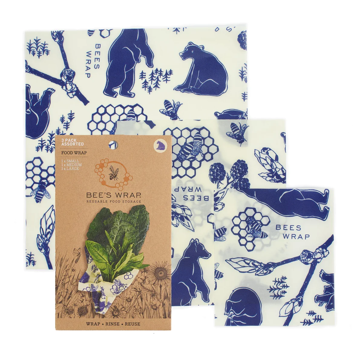 Beeswax Food Storage Packs