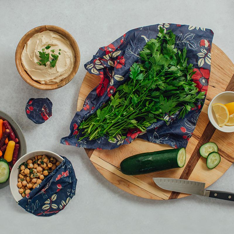 Beeswax Food Storage Packs