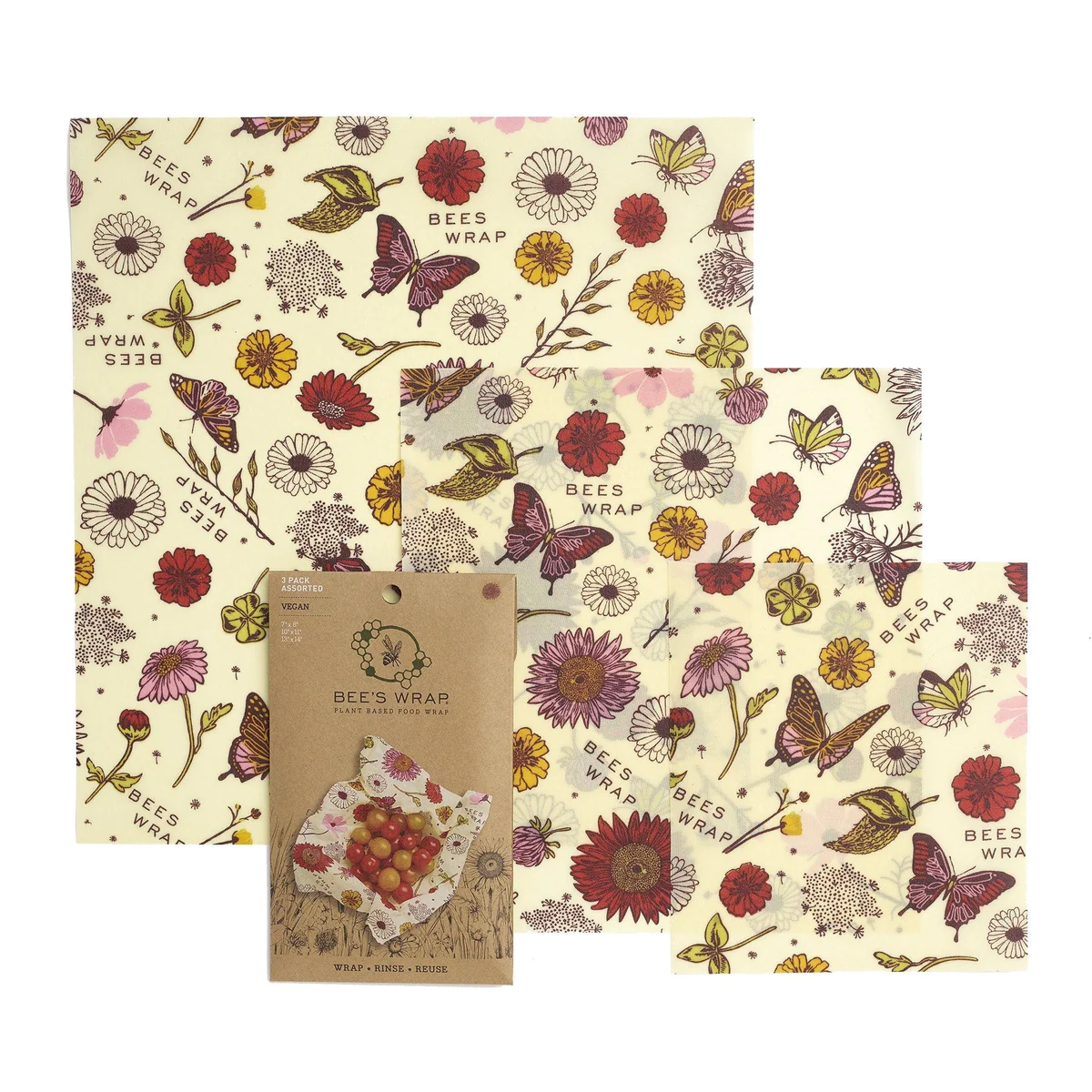 Beeswax Food Storage Packs