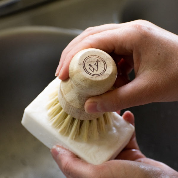 Travel Laundry and Soap Bundle by Green Llama, in use