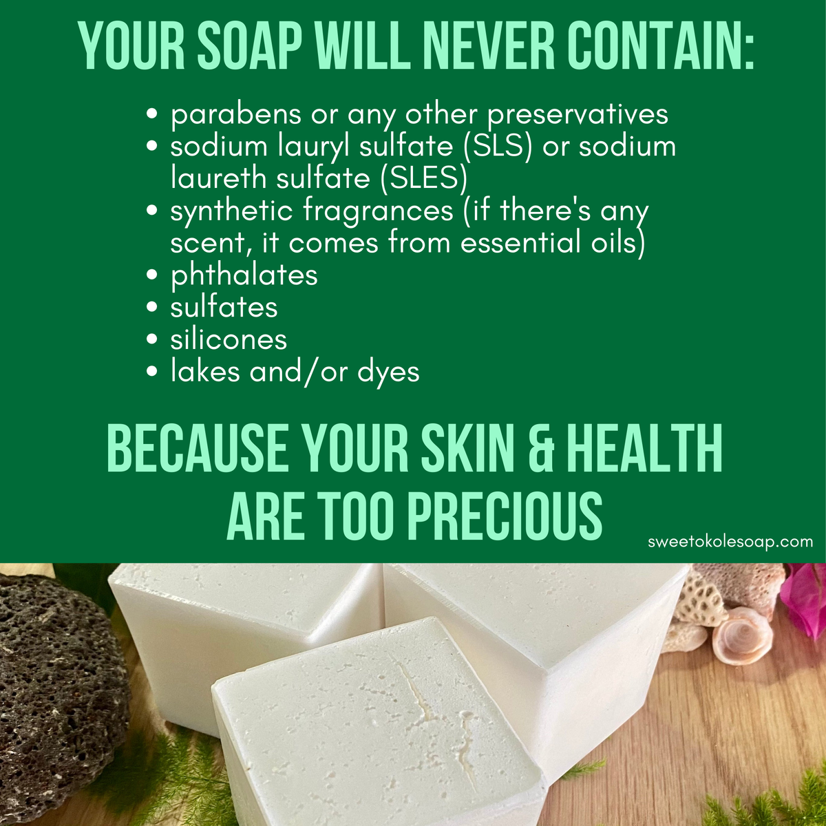 Solid Dish Soap Bar, Unscented